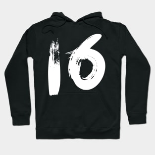 Number 16 Hoodie